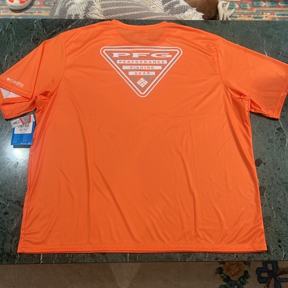 🧡🤍 Columbia Tennessee Vols Scarlet Terminal Tackle Omni-Shade T-Shirt XXL / 2TG - Picture 7 of 13